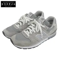 NEW BALANCE ニューバランス 美品 スニーカー シューズ メンズ グレー 25.5cm CM996GR2 25.5