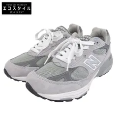 NEW BALANCE ニューバランス 993 ローカット スニーカー シューズ メンズ グレー 26cm USA製 MR993GL 8(US)