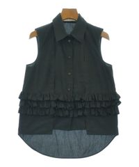 新品・未使用】イチパーセントUSU フリルデニムベスト - メルカリ
