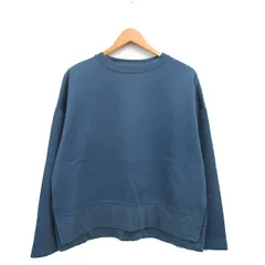 コーエン coen トレーナー  スウェット シンプル L ブルー 青 /KT19