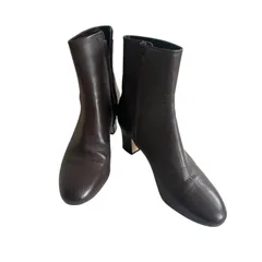  Odette e Odile オデット エ オディール ショートブーツ ブラウン レディース 23 1/2cm【DD132】