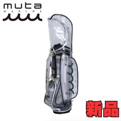 ムータマリン　ゴルフ　キャディーバッグ　エンボスクロコ　クリア　スタンド キャディバッグ ムータ マリン ゴルフ スタンド エンボスクロコ クリア