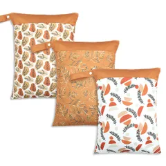 新品 おむつポーチ 3点セット 着替え 防水ポーチ 保育園 ベビー オムツポーチ 洗える 30*40cm ポーチ 着替え入れ 水着入れ 幼稚園用 オムツバッグ 防水 外出用 大容量 小物入れ