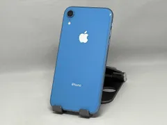 【SIMロックなし】MT0E2J/A iPhone XR 64GB ブルー UQ