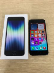 2【初期化済み】iPhone SE 第2世代 256GB MXVT2J/A ブラック SIMフリー