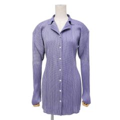 イッセイミヤケPLEATS PLEASE プリーツ長袖シャツ PLEATS PLEASE ISSEY MIYAKE プリーツプリーズ イッセイミヤケ