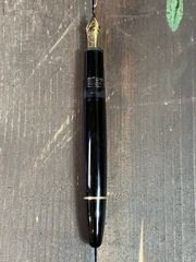 稀少・貴重】戦前 漆塗 蒔絵万年筆 14K インク止め 大正 昭和初期
