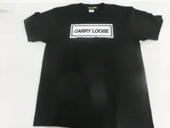 【TAKA63-38】△MADE by LOOSE CARRY LOOSE キャリー・ルーズ プリントＴシャツ Mサイズ ブラック