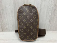 ルイヴィトン　LOUIS VUITTON／モノグラム ポシェット ガンジュ ボディバッグ　ウエストバッグ