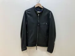 BEAUTY&YOUTH UNITED ARROWS ビューティー&ユース ユナイテッドアローズ レザージャケット サイズM 黒 ブラック ヤギ革 メンズ シミ有り