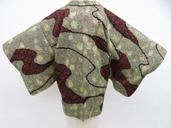 【京松】羽織 総絞り 羽織紐別売り 正絹 着物 身丈約77.5cm 裄丈64cm kyo8z01-90
