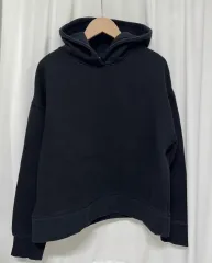 ZARA ブラック 裏起毛パーカー