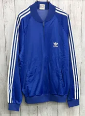 adidas トラックジャケット アディダス ジャージ 80s ヴィンテージ  USA製 ブルー size XL