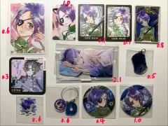 家庭教師ヒットマンREBORN！ クロム 髑髏 グッズ (アクリルスタンド 缶バッジ キーホルダー)