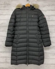 TOMMY JEANS ダウンコート／Mサイズ／ブラック／HILFIGER／トミージーンズ　ヒルフィガー／DW0DM07086