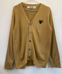 コム・デ・ギャルソン PLAY カーディガン ベージュ M