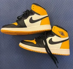 ナイキ エア ジョーダン 1 Taxi タクシー ブラック イエロー 5y