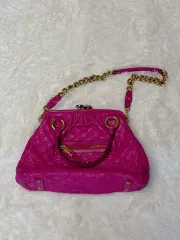 【一点物】MARCJACOBS ホットピンク ショルダーバッグ