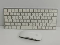 ブルー Magic Keyboard JIS配列 Magic Mouse 純正 - メルカリ