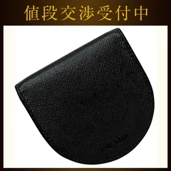 プラダ コインケース ブラック NERO 美品 小銭入れ サフィアーノ レザー