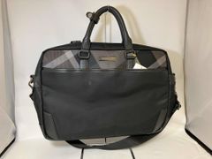 BURBERRY GOLF ゴルフバッグ 2way ノバチェック ナイロン 黒 - メルカリ