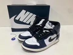 NIKE ナイキ スニーカー DZ5485-401  AIR JORDAN 1 RETRO HIGH OG MIDNIGHT ネイビー＆ホワイト 27.0cm 箱あり
