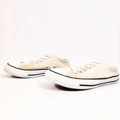 シンプルデザイン◎ 定番ブランド◎【CONVERSE】コンバース スニーカー ローカット シューズ ALLSTAR オールスター キャンバス カジュアル シンプル ロゴ 刺繍 大人気 定番 ライン メンズ 白 ホワイト /M41619HH