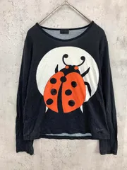 Paul Smith BLACK ポールスミスブラック   てんとう虫 カットソー   Tシャツ sizeM/黒■■レディース