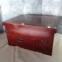 昭和レトロ 古道具 木製多段棚｜引き出し式・店舗什器向け 昭和レトロ 茶箪笥 和棚 シェルフ / Japanese Retro Wooden Shelf