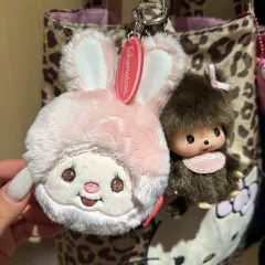 モンチッチ BIGヘッド ベビチッチ レディース / チムタン ピンク キーホルダー セット