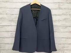 CINOH/その他ジャケット/ノーカラージャケット/ネイビー/20WJK301/Mサイズ