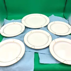 GR1558  たち吉 Adam＆Eve 皿５枚セット ホワイト