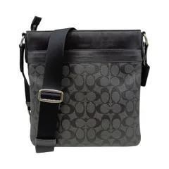 ◎◎COACH コーチ シグネチャー チャールズ クロスボディ ショルダーバッグ F54781 ブラック