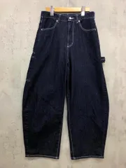 CPCM シーピーシーエム AK245-028 カーブペインター デニムパンツ sizeL/紺 ■■◎メンズ