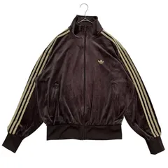 2741 adidas ファイヤーバード トラックトップ ベロア ブラウン