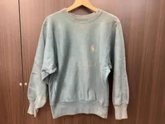 Champion REVERSE WEAVE スウェット　花刺繍グリーン USA製　Mサイズ　90's 
