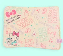 ハローキティ フランネルボア ひざ掛け 毛布 70×100cm ふわふわ あったか ブランケット プレゼントにも最適 キティちゃん 防寒 かわいい