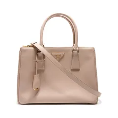 PRADA プラダ ハンドバッグ サフィアーノ レザー ガレリア 2way 1BA896【中古】