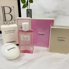 鑑定済み【 新品未使用 】ディオール シャネル 香水 化粧品セット ホワイト ピンク ゴールド フレグランス 香水 ハンドクリーム ギフト
