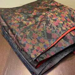 【まとめ売り】正絹大島紬7枚 リメイク素材　ハンドメイド向け