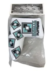 Scotty Cameron ゴルフクラブ ヘッドカバー パター ホワイト ブルー 白 青 スポーツ用品/091
