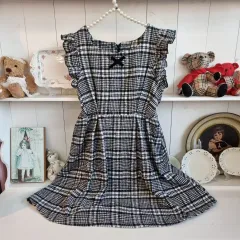 GRL チェック フリル ONE PIECE