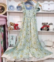 (AXES femme アクシーズファム) フローラル シフォン マキシ ONE PIECE