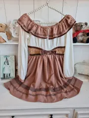 LIZ LISA バイカラー オフショルダー ONE PIECE