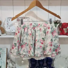 CECIL McBEE セシルマクビー ローズ フラワー レース ティアード