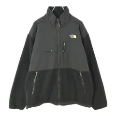THE NORTH FACE ノースフェイス Denali デナリ フリースジャケット アウトドア ブラック(メンズ XL)中古 古着 X2506
