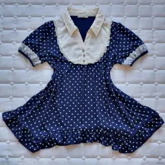 axes femme (アクセス 팜) ドット KARA（カラ） フリル チュニック