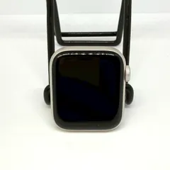 AppleWatch SE(第2世代) GPSモデル 40mm アルミニウム 本体 スターライト