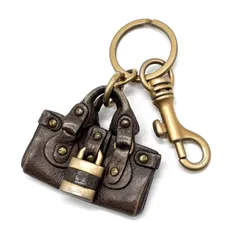 【希少】Chloe Y2K brown paddington key holder unisex クロエ　キーホルダーのサムネイル
