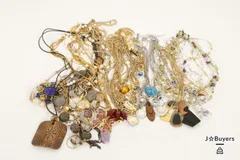 Bk2556 シルバー系  ゴールド系 ネックレス アクセサリー 大量 まとめ売り 約861g 量り売り 現状品 ヴィンテージ ジュエリー